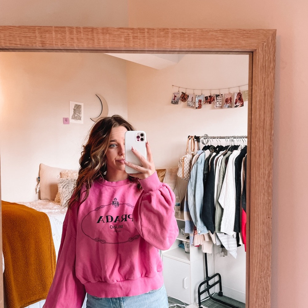 Vintage Pink Pullover!! - Picture 8 of 8